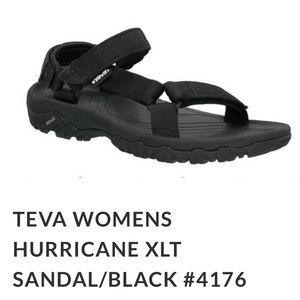 Teva Hurricane Sandal Black size 8